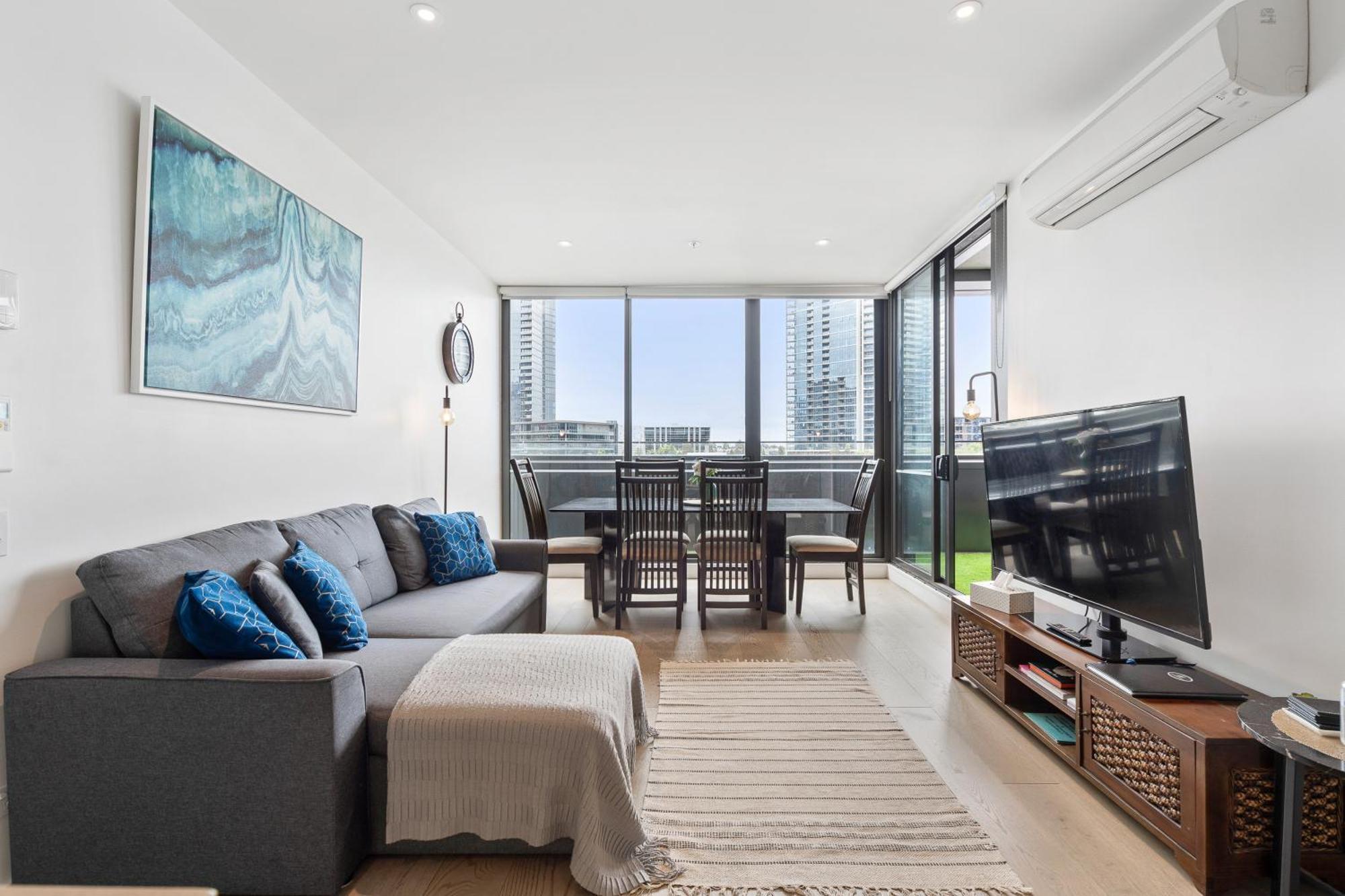 Melbourne Docklands Riverside Views المظهر الخارجي الصورة